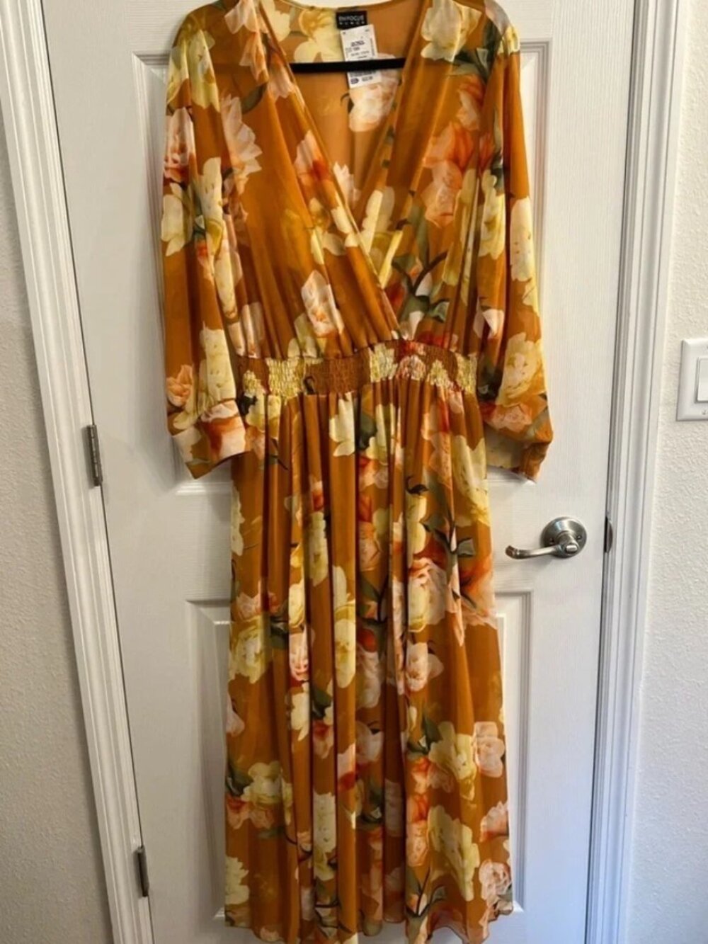 floral long dress